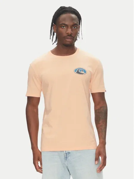 Quiksilver Póló Ev Flower Chaos Ss narancssárga