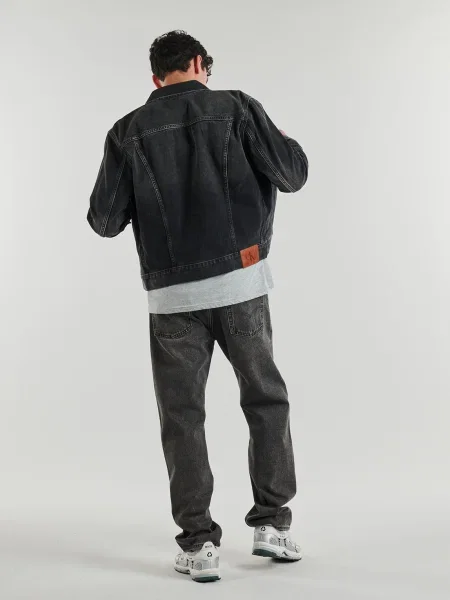 Calvin Klein Jeans Džínsová bunda Classic čierna