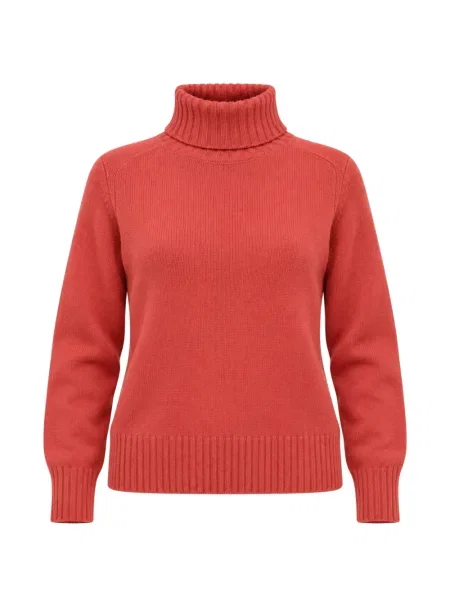 Sweter Ecoalf wełniany czerwony