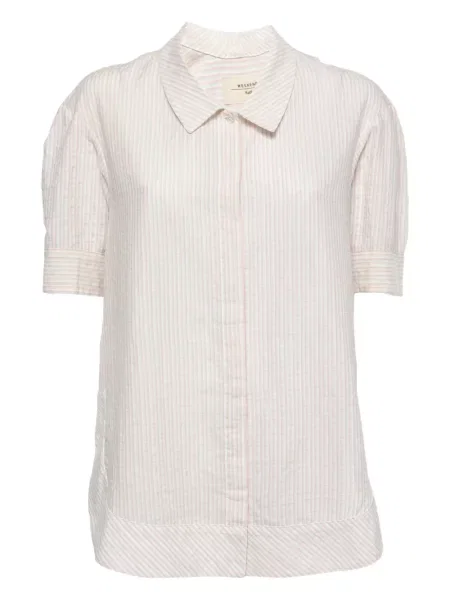 Koszula Weekend Max Mara w paski biała