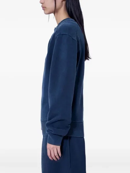 Hanorac crewneck Entire Studios din jerseu cu decolteu rotund albastru