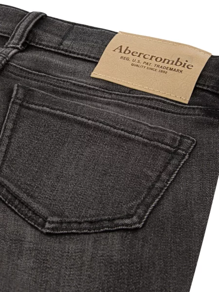 Dětské džíny Abercrombie Fitch černé