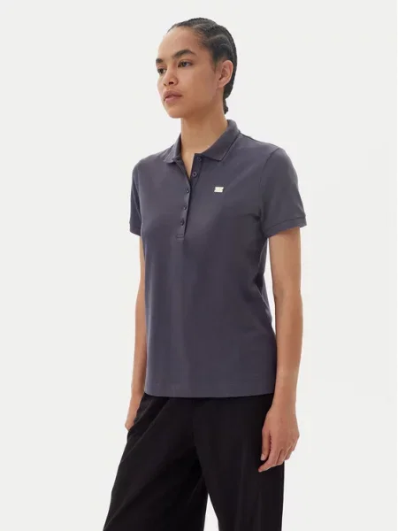 Polo majica Emporio Armani siva