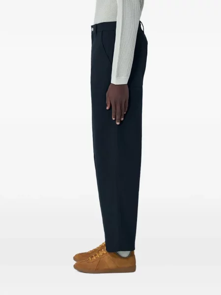 Pantaloni cu picior drept Stüssy cu autograf negru