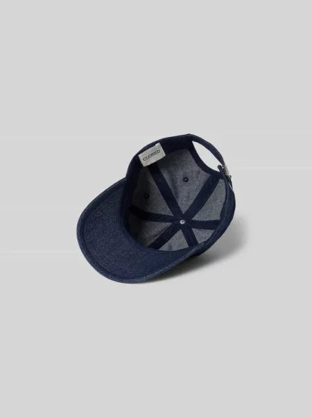 Czapka z daszkiem w stylistyce denimu Closed niebieska