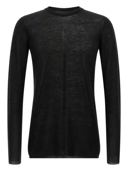 Pulover Rick Owens cu decolteu rotund negru