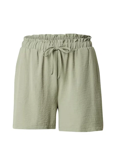 VILA Pantaloni VIJOSA pastel verde