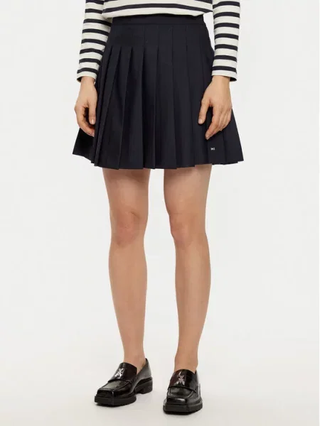 Tommy Hilfiger Plisuotas sijonas Tamsiai mėlyna