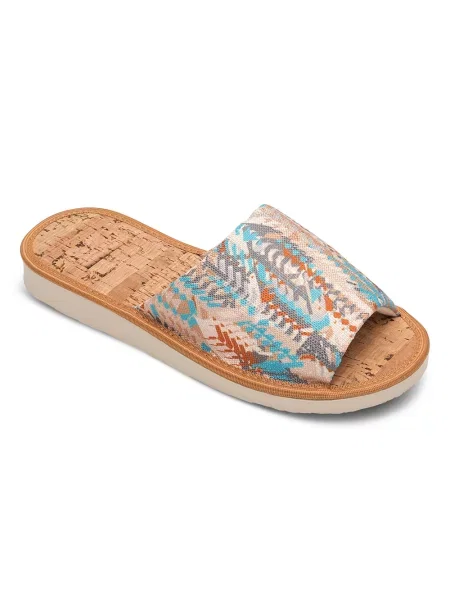 Papuci Natural Style alb