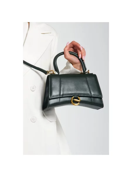 Сумка шкіряна Estro зелена