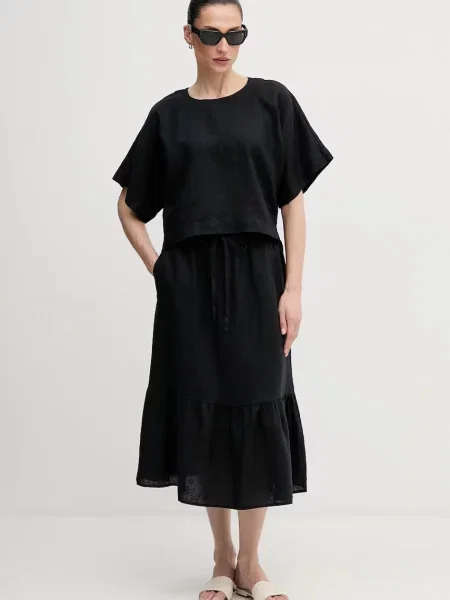 DKNY блузка лляна