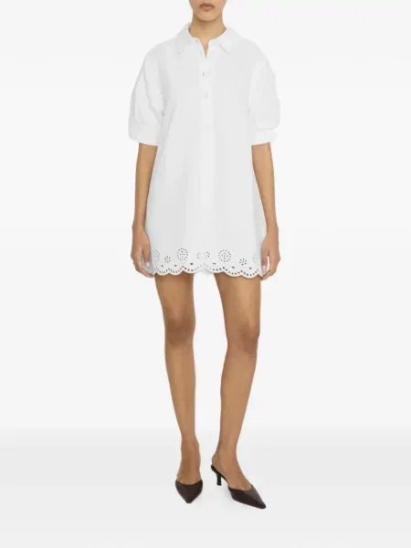 Rochie mini Frame alb