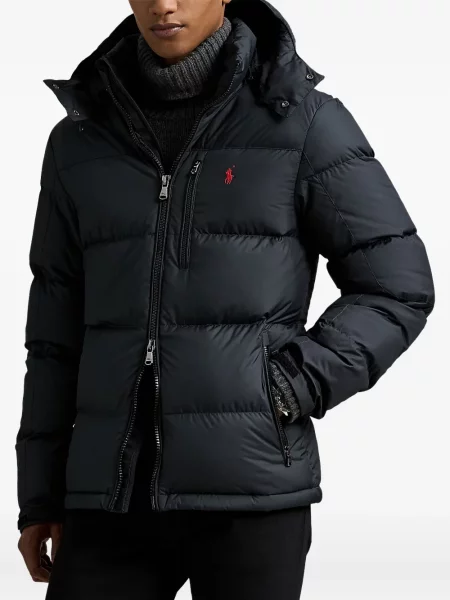 Șapcă Polo Ralph Lauren din fleece cu dungi cu volane albastru