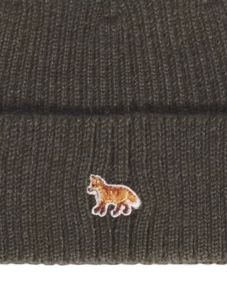 Czapka dziecięca Maison Kitsune zielona