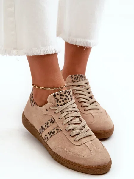 Superge Kesi iz semiša bež