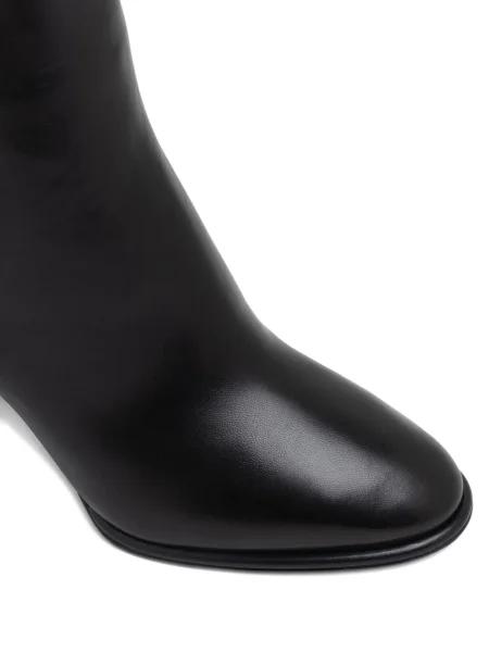 Botine Le Silla din piele negru