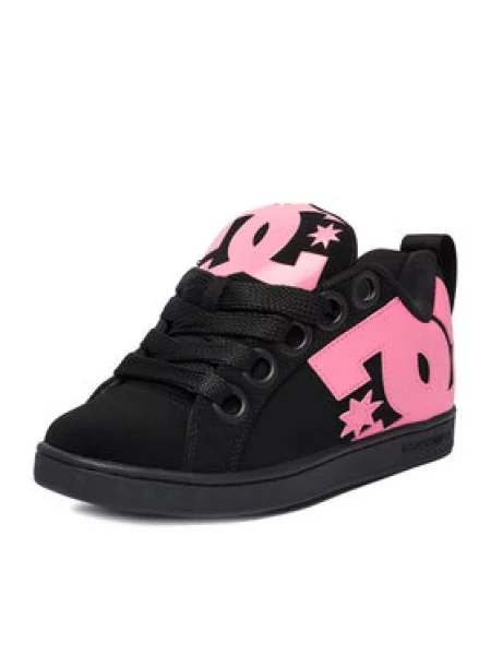 DC Shoes Sportcipők EO-COURT GRAFFIK PUFF fekete