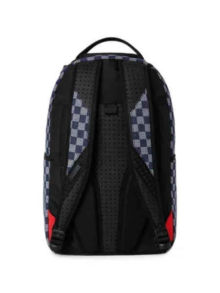 Rucsac Sprayground în carouri albastru