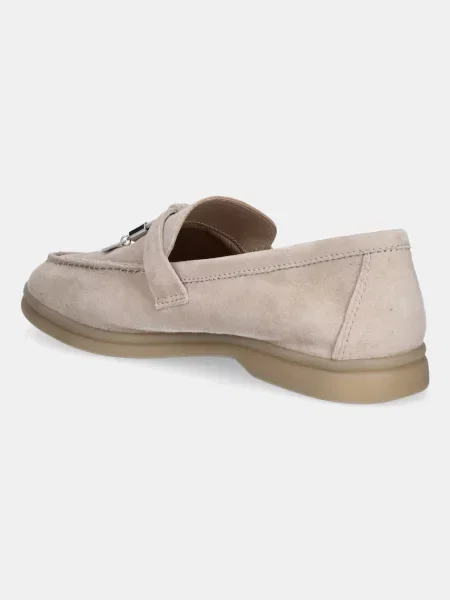 Замшевые мокасины Steve Madden бежевые