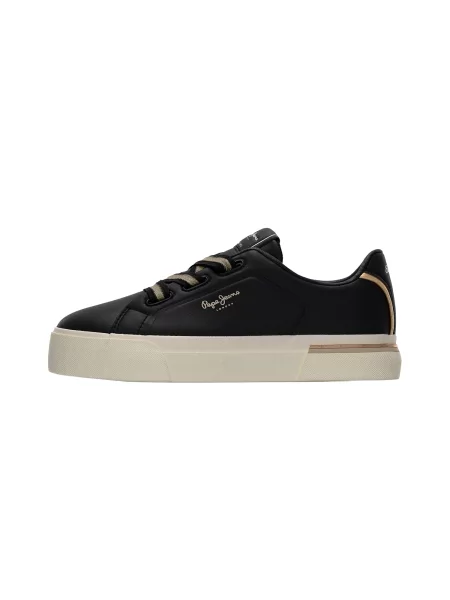 Sneakerși Pepe Jeans negru