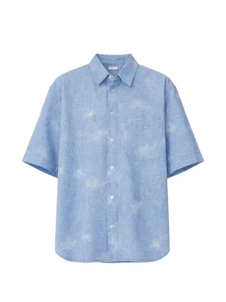 Krátká košile Marant modrá