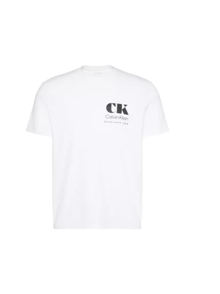 Calvin Klein Jeans Póló Resort Graphic fehér