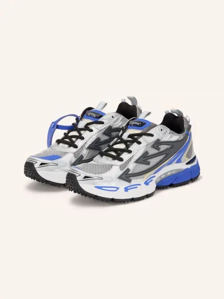 Off-White Sneakersy Be Right Back grau białe