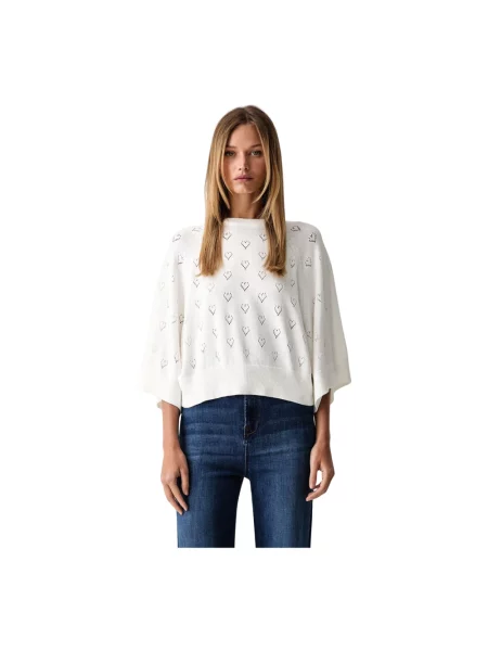 Sweter Twinset beżowy