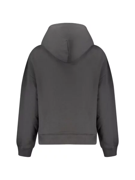 Hanorac cu glugă Tommy Hilfiger cu autograf gri