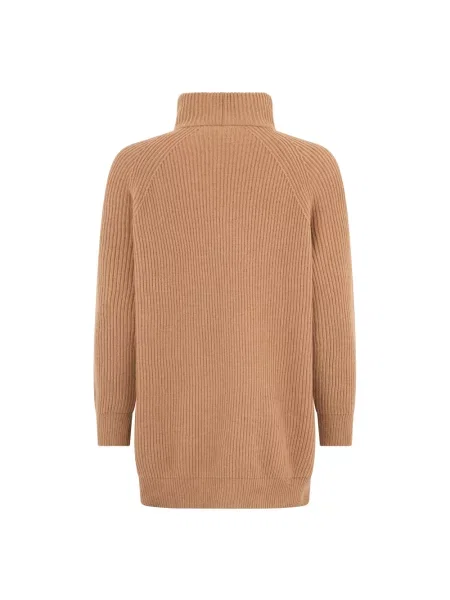 Sweter Moorer brązowy