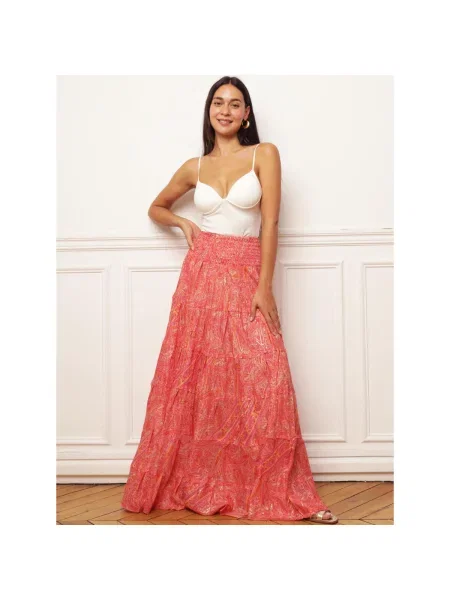 Fustă La Modeuse portocaliu