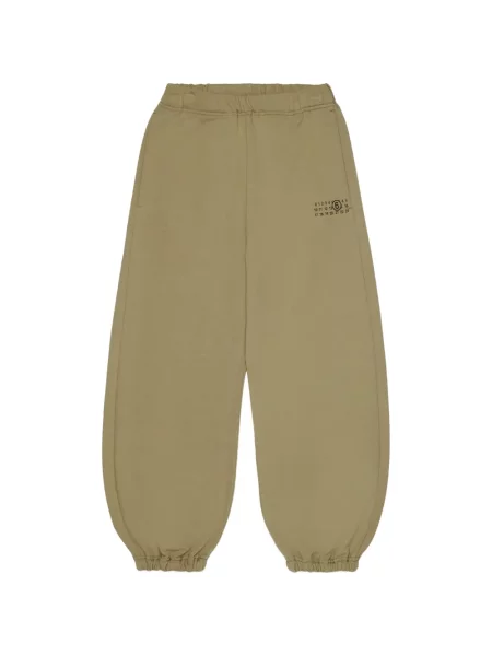 Spodnie dziecięce Mm6 Maison Margiela zielone
