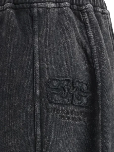 Pantaloni de trening Ganni gri