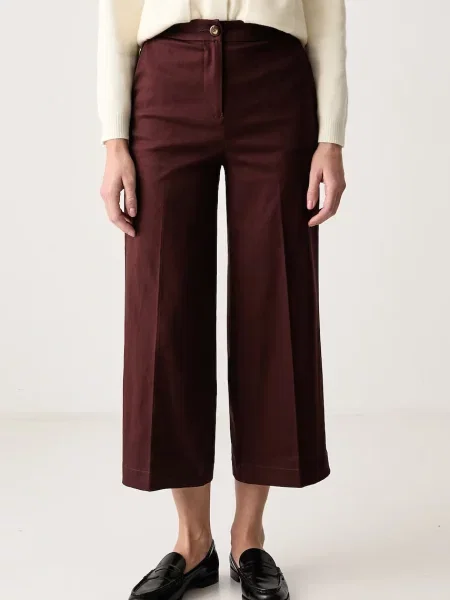 United Colors of Benetton pantaloni pentru femei cu maro