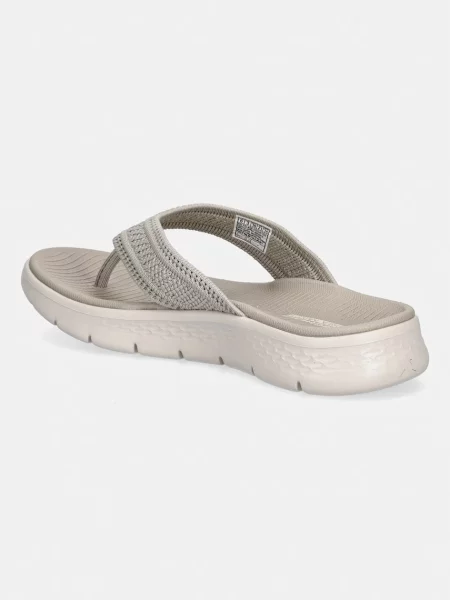 Skechers žabky ženské GO WALK FLEX béžové