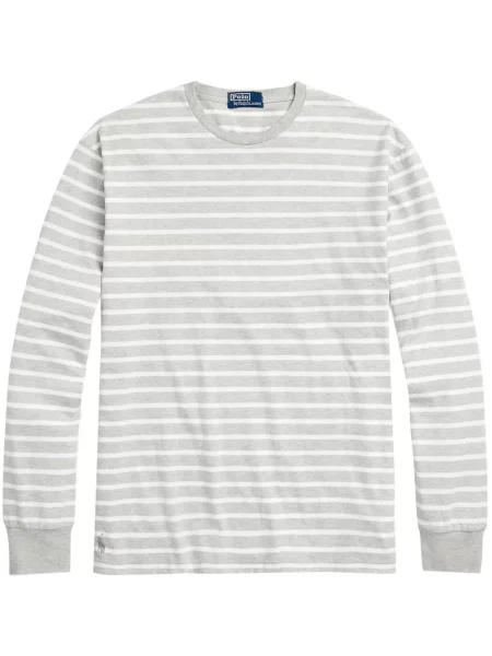 Πλεκτά sneakers Polo Ralph Lauren με μοτίβο ψαροκόκαλο με φθαρμένο εφέ μπλε