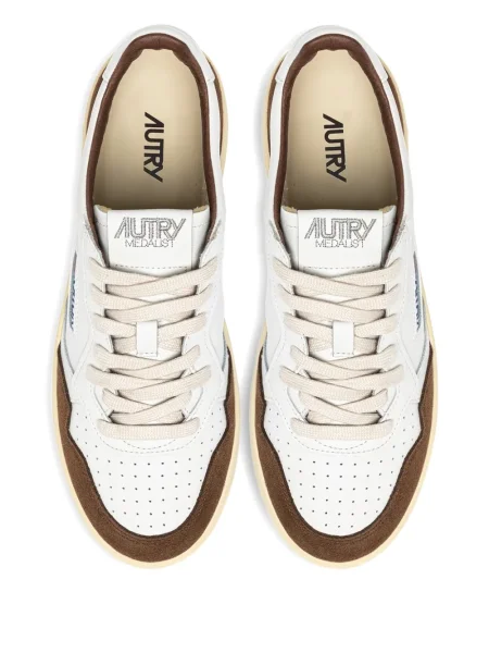 Sneakerși Autry din piele alb