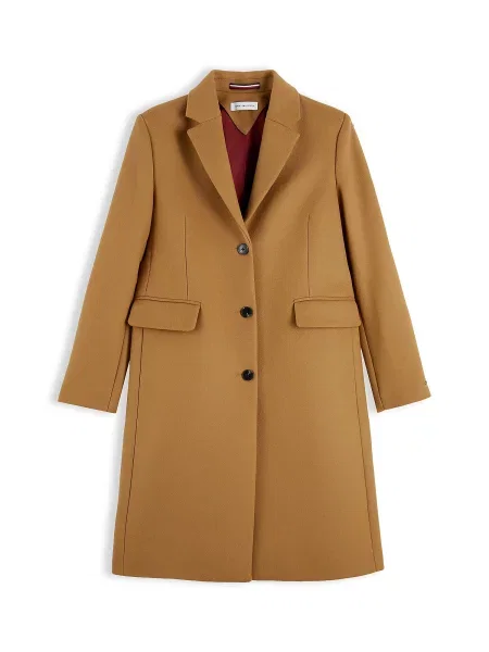 TOMMY HILFIGER Palton de primăvară-toamnă CLASSIC pueblo maro
