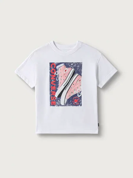 Converse tričko detské biela