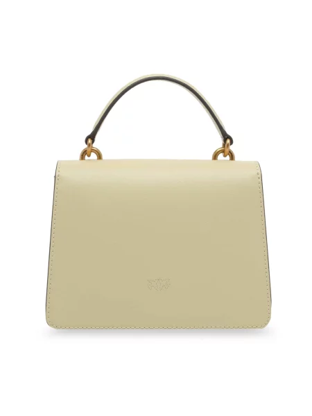 PINKO Torebki Kobieta ONE SIZE Skóra Flap Crossbody Bag żółty