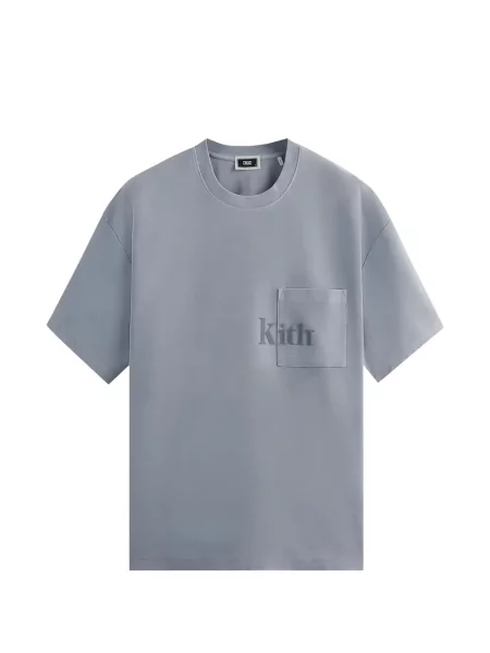 Tričko Kith s potiskem šedé