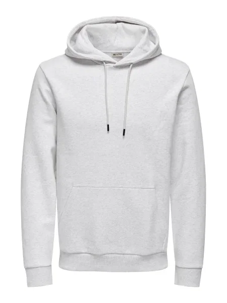 Only & Sons Pulover ONSCERES deschis gri