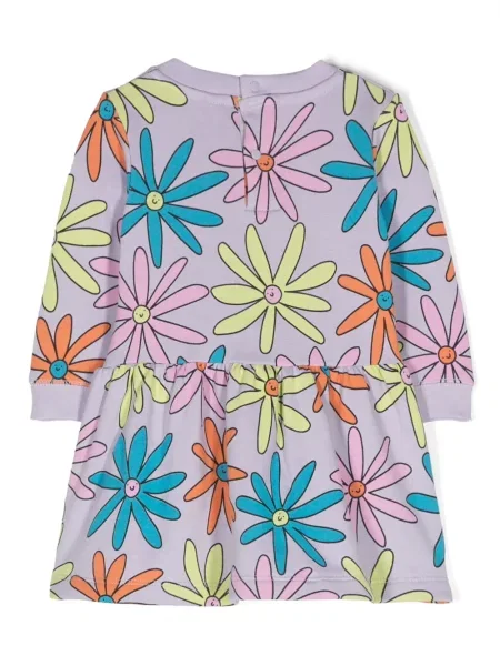 Sukienka dziecięca Stella Mccartney fioletowa