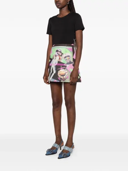 Scurt rochie The Artistylist cu imagine roz