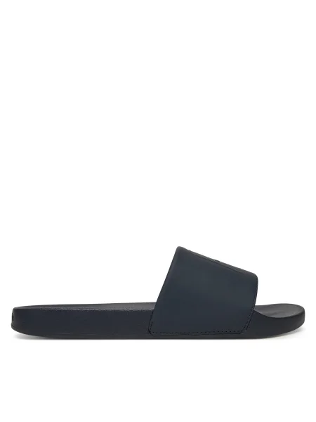 Чехли Calvin Klein POOL SLIDE W/ CK SQUARE мъжки тъмносиньо