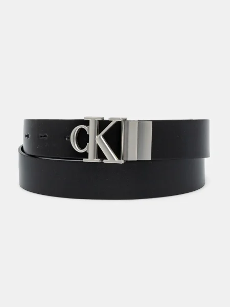 Кожен с две лица Calvin Klein Jeans дамски черно
