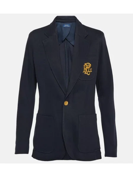 Sacou Polo Ralph Lauren cu broderie albastru