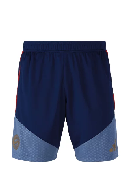 ADIDAS PERFORMANCE Športové nohavice Teamline modrosivá / tmavomodrá červená