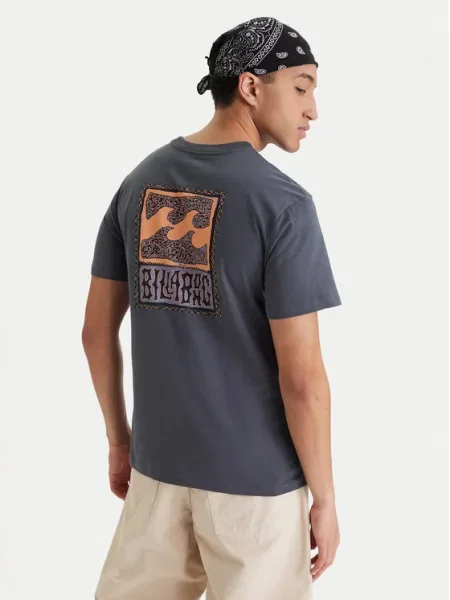 Billabong Tricou Stamp Bleumarin albastru