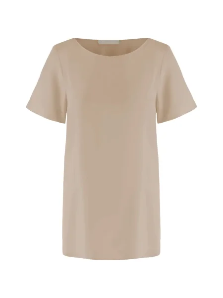 Tricou Allude de mătase cu crăpătură